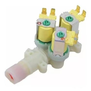 Imagem de Válvula Entrada de Água 3 Vias 127v Lavadora Brastemp Original 004257790 - Whirlpool