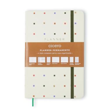 Imagem de Planner Permanente Ciceros Caderneta Trama 14x21 Pontos, Cicero