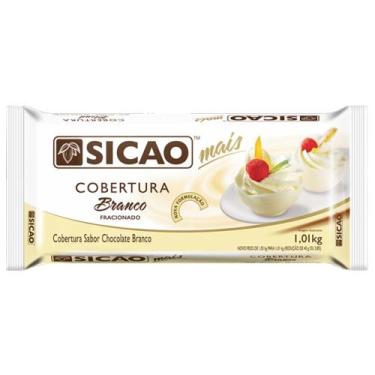 Imagem de Chocolate Sicao Mais Barra 1,01Kg Branco