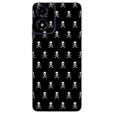 Imagem de Capa Adesivo Skin201 Verso Para Motorola Moto G24