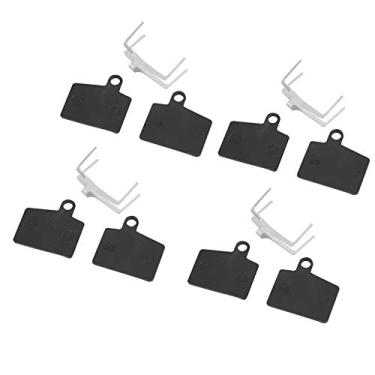 Imagem de MUNEFE 4 pares de kits de pastilhas de freio a disco de bicicleta, pinça dianteira e traseira, alavanca de freio de bicicleta para mountain bike, bicicleta de engrenagem fixa