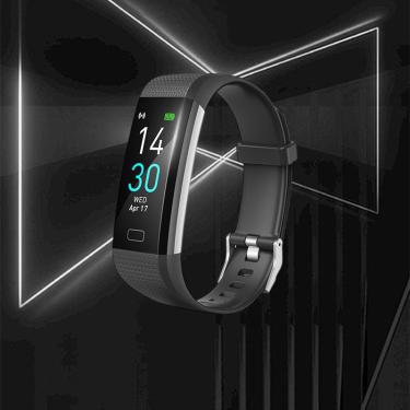 Imagem de Waterproof Smart Wristband Watch  Pulseira Sports  Temperatura  Pressão Arterial  Fitness