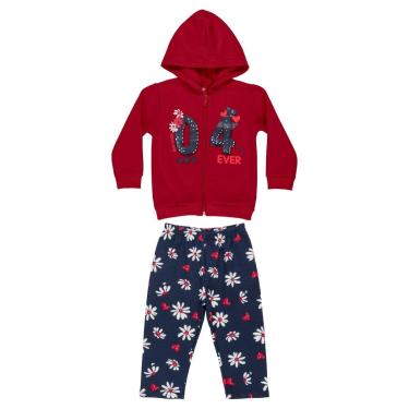 Imagem de Conjunto com Jaqueta e Calça em Moletom para Bebês Bee Loop-Feminino