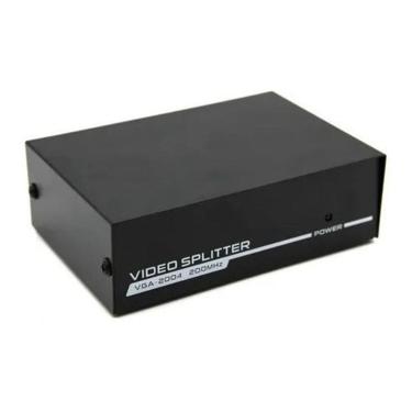 Imagem de Splitter divisor de sinal distribuidor video vga 1x4 4 porta