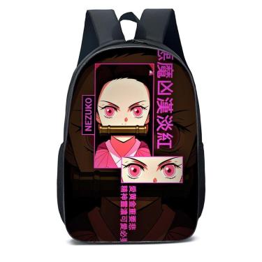 Imagem de Mochila Escolar Infanto Juvenil Anime Nezuko Demon Slayer Novidades 0474-Unissex
