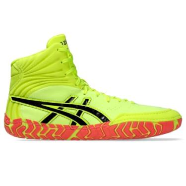 Imagem de ASICS Aggressor 5 Paris masculino, Segurança amarelo/preto, 7