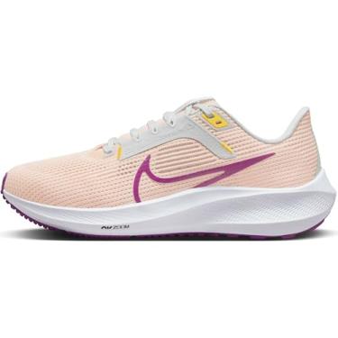 Imagem de Nike Tênis de corrida feminino W Air Zoom Pegasus 40, Goiaba Ice Vivid Purple Amber Brown, 40 BR