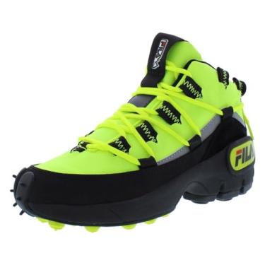 Imagem de Fila Grant Hill 1 X Trailpacer Tênis de basquete feminino, Verde neon/preto-verde, 38