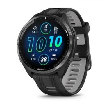 Imagem de Smartwatch Relógio Garmin Forerunner 965 Preto AS com Monitor Cardíaco