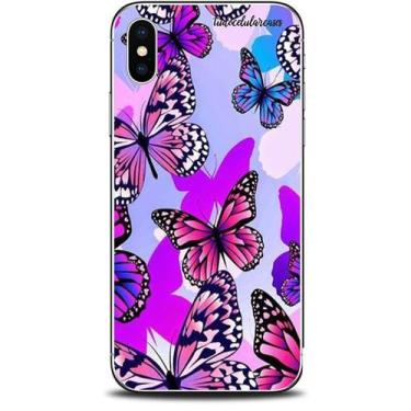 Imagem de Capa Case Capinha Personalizada Motorola Moto G50 5G Borboletas - Cód.