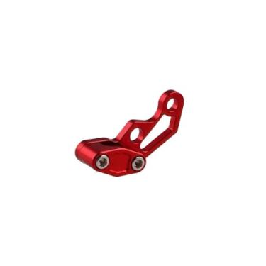 Imagem de Mangueiras de freio Motocicleta Tubo De Óleo Cabo Clipe Linha Freio Braçadeiras Para Rx 6600 Xt Z650 Hon&d*a Vt600 Motocicleta Protetor Mão(Red)