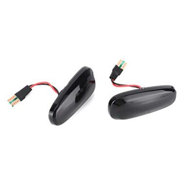 Imagem de Luz de Sinal de Volta do Para-choque do Marcador Lateral de Cor Esfumaçada para Astra 1999-2005