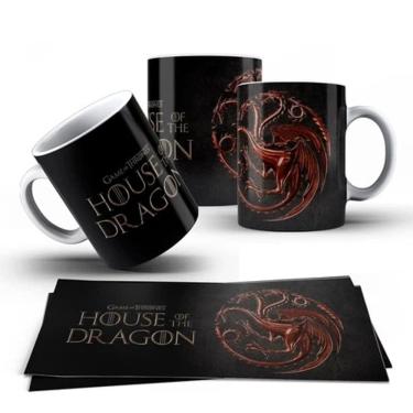 Imagem de Caneca Personalizada Game Of Thrones House Of The Dragon - A Casa do Dragão