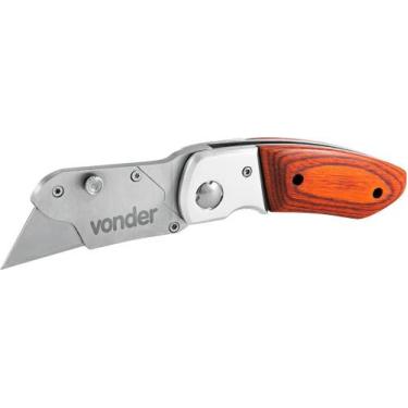 Imagem de Estilete Trapezoidal Dobravel 150mm Vonder