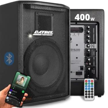 Imagem de Kit Caixa Som 10 polegadas 400w Profissional Ativa Passiva Usb Bluetooth