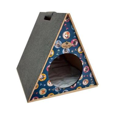 Imagem de Toca com Arranhador Hello Pet Petit Gato para Gatos