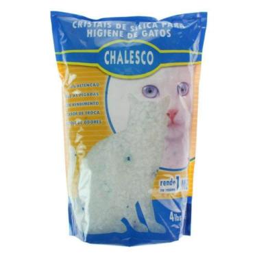 Imagem de Areia Higiênica Chalesco Cristais de Sílica para Gatos 1,8kg