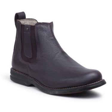 Imagem de Bota Masculina Cano Curto Couro Botina Chelsea Conforto - Bell Boots, 