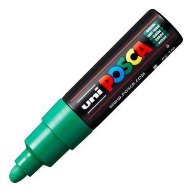 Imagem de Caneta Uni Posca Pc 7m Verde Uniball, VERDE 6