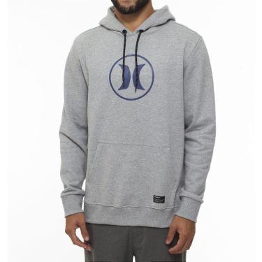 Imagem de Moletom Hurley Canguru Circle Icon WT23 Masculino-Masculino