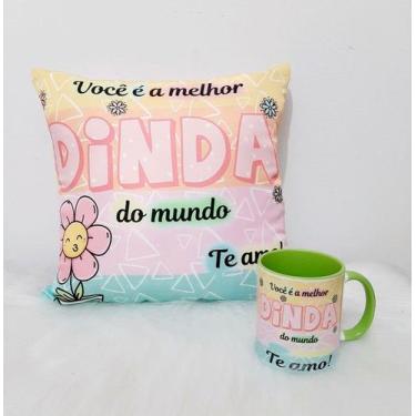 Imagem de Kit Dinda Personalizado Presente Madrinha - Art Personalize