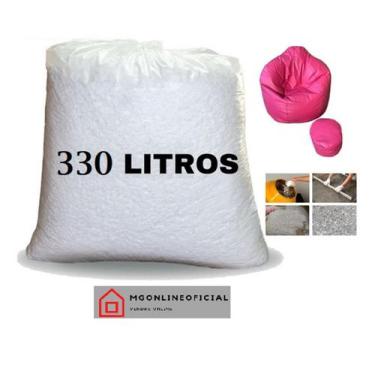 Imagem de Isopor em flocos 330 Litros para puff Pera Grande - Mgonline