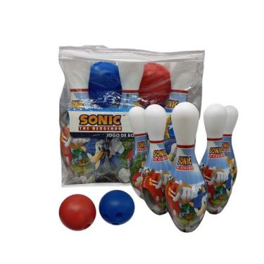 Imagem de Brinquedo Jogo De Boliche Sonic - Lider 2481 - Lider Ind. e Com. de Br