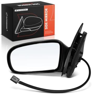 Imagem de A-Premium Espelho retrovisor elétrico do lado do motorista - compatível com Chevrolet Cavalier & Pontiac Sunfire, 1995-2005 - Espelho retrovisor externo preto não dobrável não aquecido - Substituição