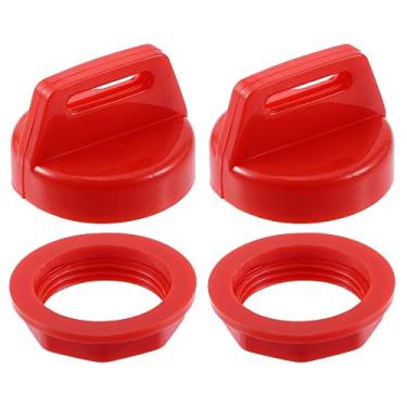 Imagem de X AUTOHAUX 2 conjuntos de tampas de chave de ignição UTV ATV 5433534 5431964 com porca para Polaris para Ranger Brutus RZR General ACE Sportsman Scrambler Trail Boss Trail Blazer Magnum Xpress