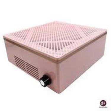 Imagem de Aspirador Coletor de Pó Grelha Nail Vacum Rosa - j&l