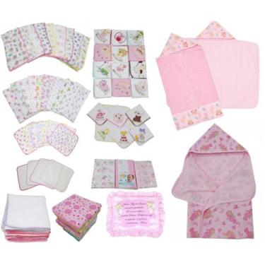 Imagem de Kit Tudo Para Um Recém Nascido - Bebê Enxoval Barato Atacado - Dugu, F