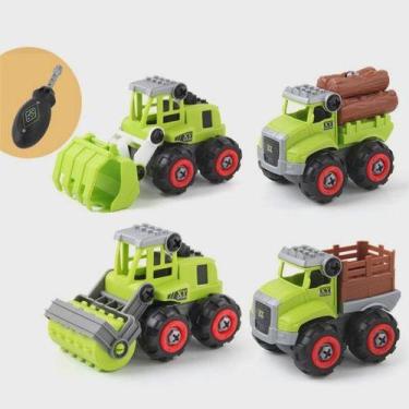 Imagem de Kit Coleção De Maquinas Agrícolas Monta e Desmonta e muito divertido. 