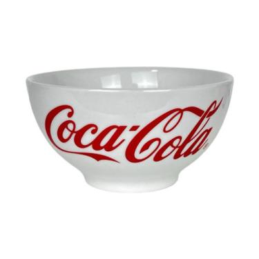 Imagem de Jogo 6 Bowls Coca-Cola De Porcelana Tigela Redonda 440ml - HAUSKRAFT, 