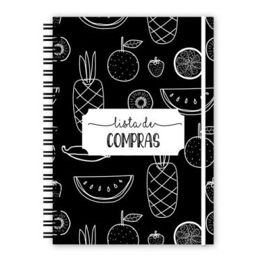 Imagem de Caderno Lista de Compras Black - CódigoCriart
