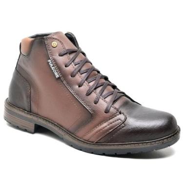 Imagem de Bota Coturno Masculino Casual Urbano Com Ziper Lateral e Palmilha Gel 