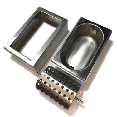 Imagem de Manteigueira Profissional Inox- Pães Burguer ( Mantegueira ) - Barbosa