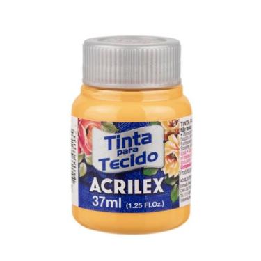 Imagem de Tinta Para Tecido 37 ML Acrilex Fosca Pintura Artesanato - Metallica A