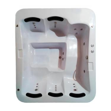 Imagem de Spa Retangular Singapura COMPLETO com hidro em Acrílico - LineaPlas, 2