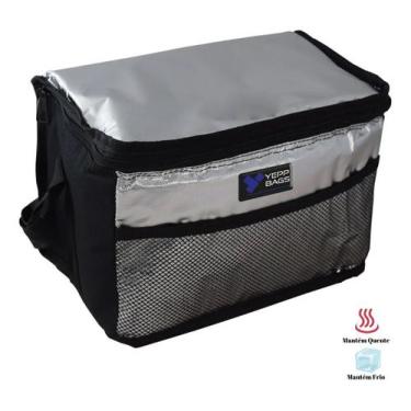 Imagem de Bolsa Lancheira Térmica Yepp  Sacola Transversal, Prata, único