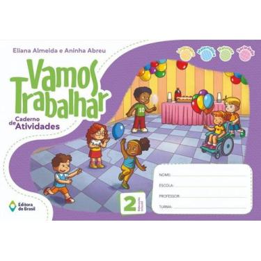 Imagem de Livro - Vamos trabalhar - Caderno de atividades - Educação infantil - 