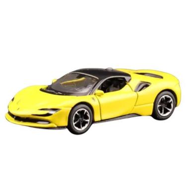 Imagem de Miniatura Carro Ferrari Stradale SF90 Speed Icons 1/64 Maisto 15703