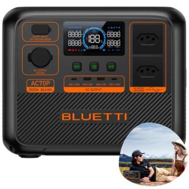 Imagem de Estação De Energia Gerador Solar Bluetti Ac70p 1000w 864wh, 220V