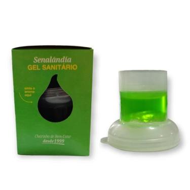 Imagem de Kit 8 Gel Sanitário Adesivo Desinfetante Odorizador Vaso Anti-Manchas 