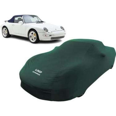 Imagem de Capa Protetora Carro Conversível Porsche 911 Cabriolet 1997 - Mz, Verd