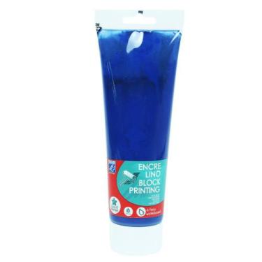 Imagem de Tinta Linoleogravura Lefranc & Bourgeois 250ml Brilliant Blue