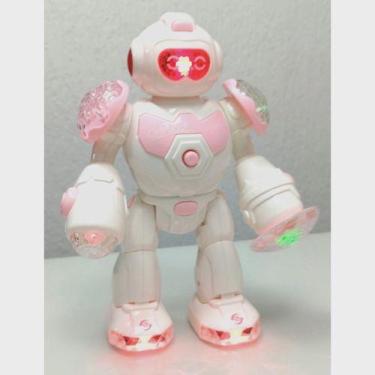 Imagem de Brinquedo Robô Rosa Estelar Interativo Com Luzes E Sons - toys