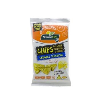 Imagem de Chips Arroz e Milho, Sem Glúten, Queijo Natural Life 70g