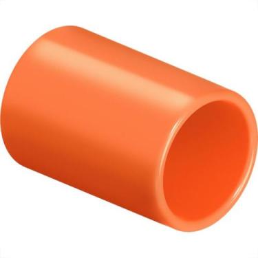 Imagem de Luva Para Conduite Pvc Tigre Pressao Reforcado Laranja 3/4''- 25Mm - K