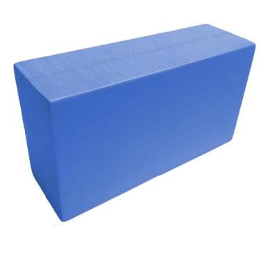 Imagem de Bloco de yoga pilates alongamento 23x13x7cm tijolinho de ioga - Ams Ev