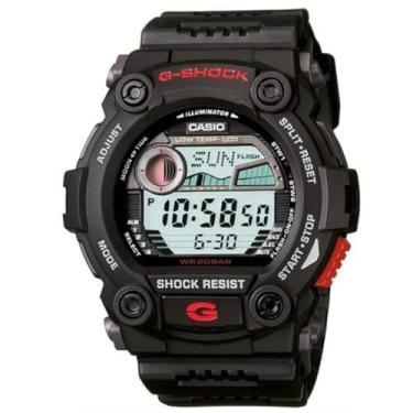 Imagem de Casio Relógio esportivo digital G-Shock Rescue G7900-1 masculino, Multi, One Size, Digital, movimento de quartzo